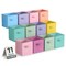 Sorbus 12 Pack Storage Bins - 11" Sturdy Collapsible Fabric Storage Cubes with Handle